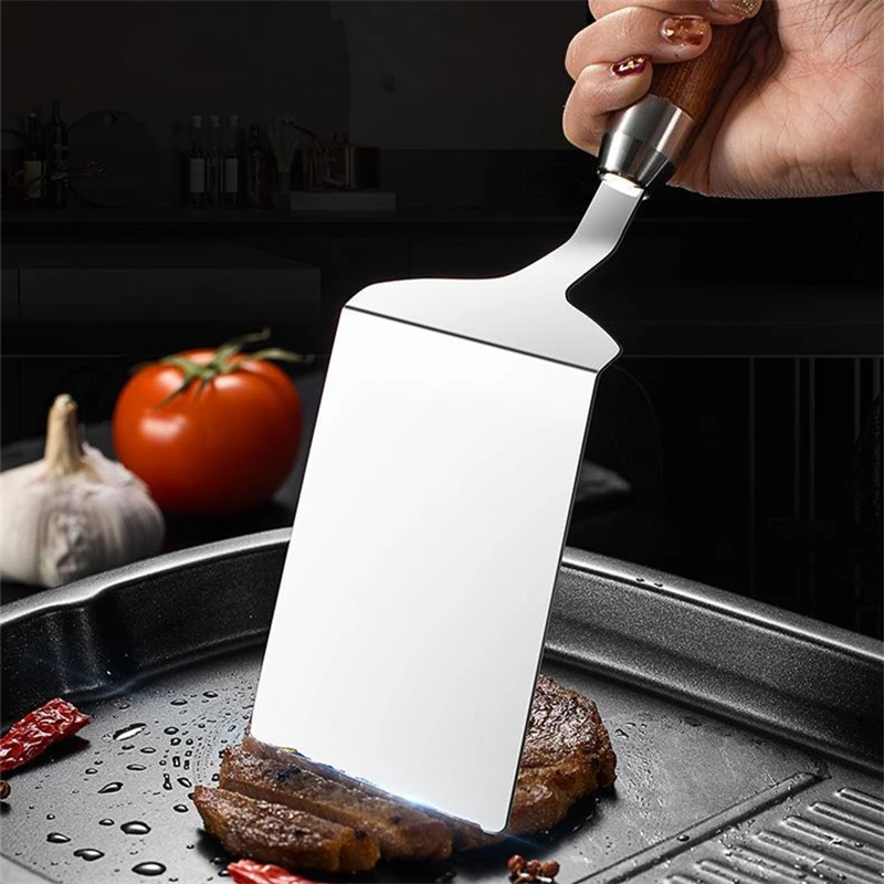 Stainless Steel Square Head St - Okonomiyaki Spatula ulasan dan harga