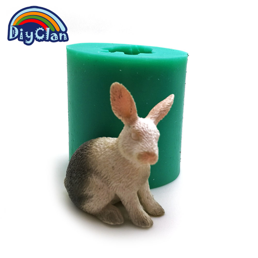 3D Simulation Rabbit Silicone  - Bunny Cake Mold ulasan dan harga