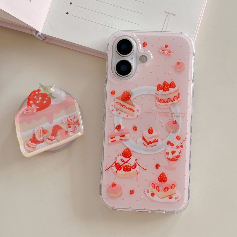 Cute Strawberry Cake Shaking B - Taco Stand Holder ulasan dan harga