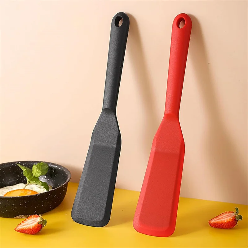 1/2pcs Thin Silicone Spatula T - Okonomiyaki Spatula ulasan dan harga