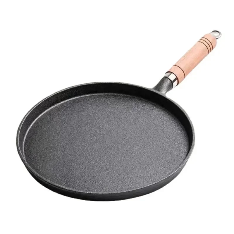 20/23/26cm Cast Iron Frying Pa - Egg Waffle Pan ulasan dan harga