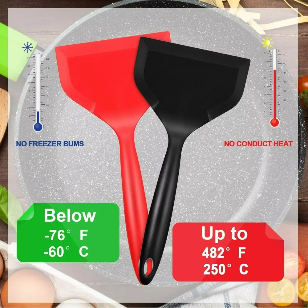 Silicone Spatula Pancakes Shov - Okonomiyaki Spatula ulasan dan harga