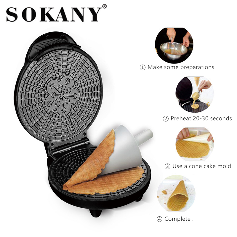 Electric Crispy Egg Roll Maker - Waffle Cone Maker ulasan dan harga