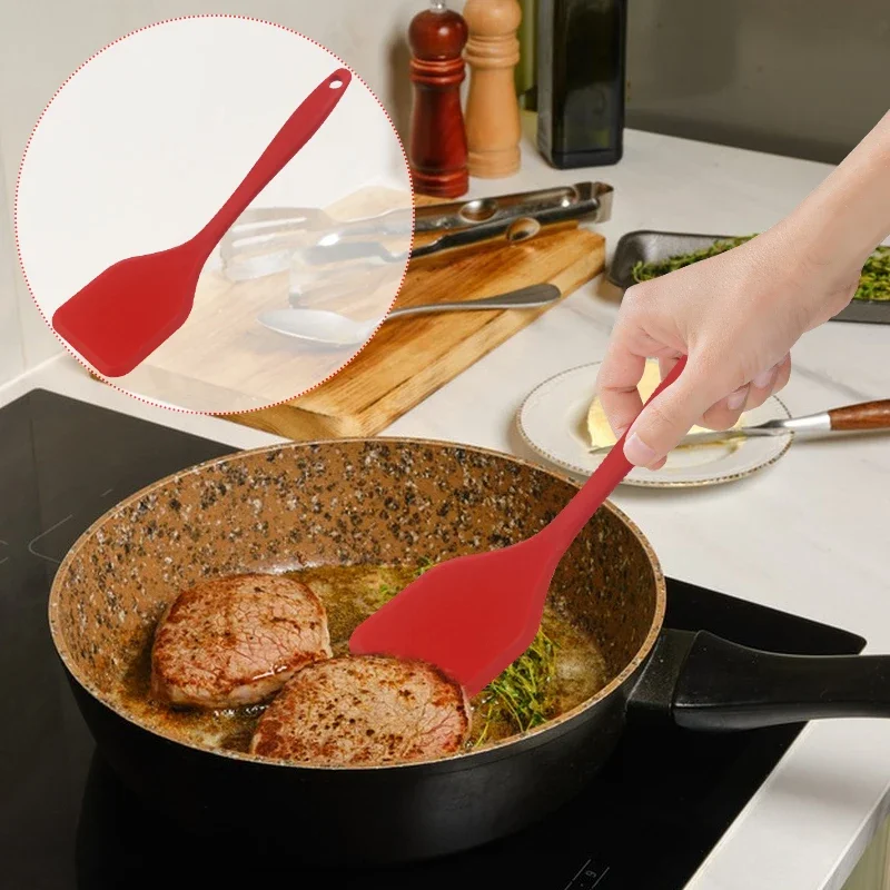 Silicone Cooking Leakage Spatu - Okonomiyaki Spatula ulasan dan harga