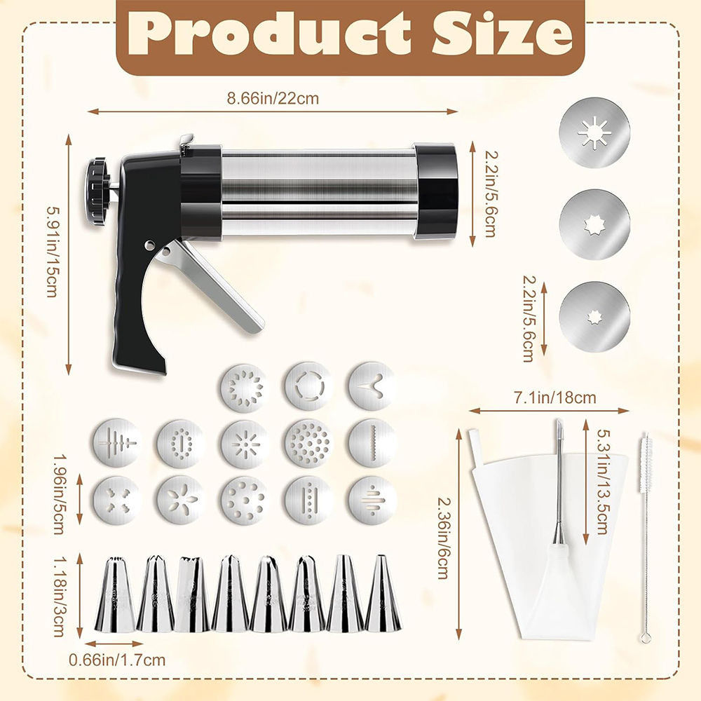 LMETJMA 3 in 1 Churro Maker Ki - Churros Maker Gun ulasan dan harga