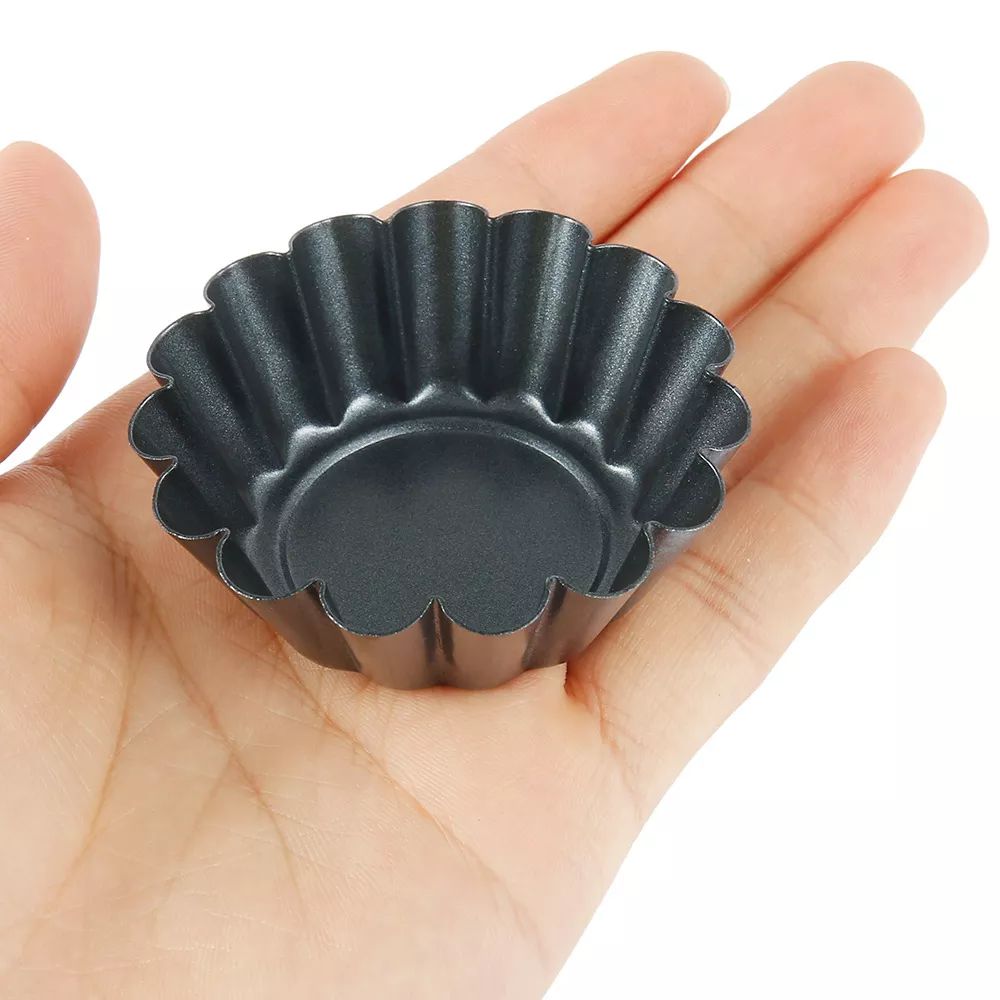 4PCS Mini Round Nonstick Tart  - Egg Waffle Pan ulasan dan harga