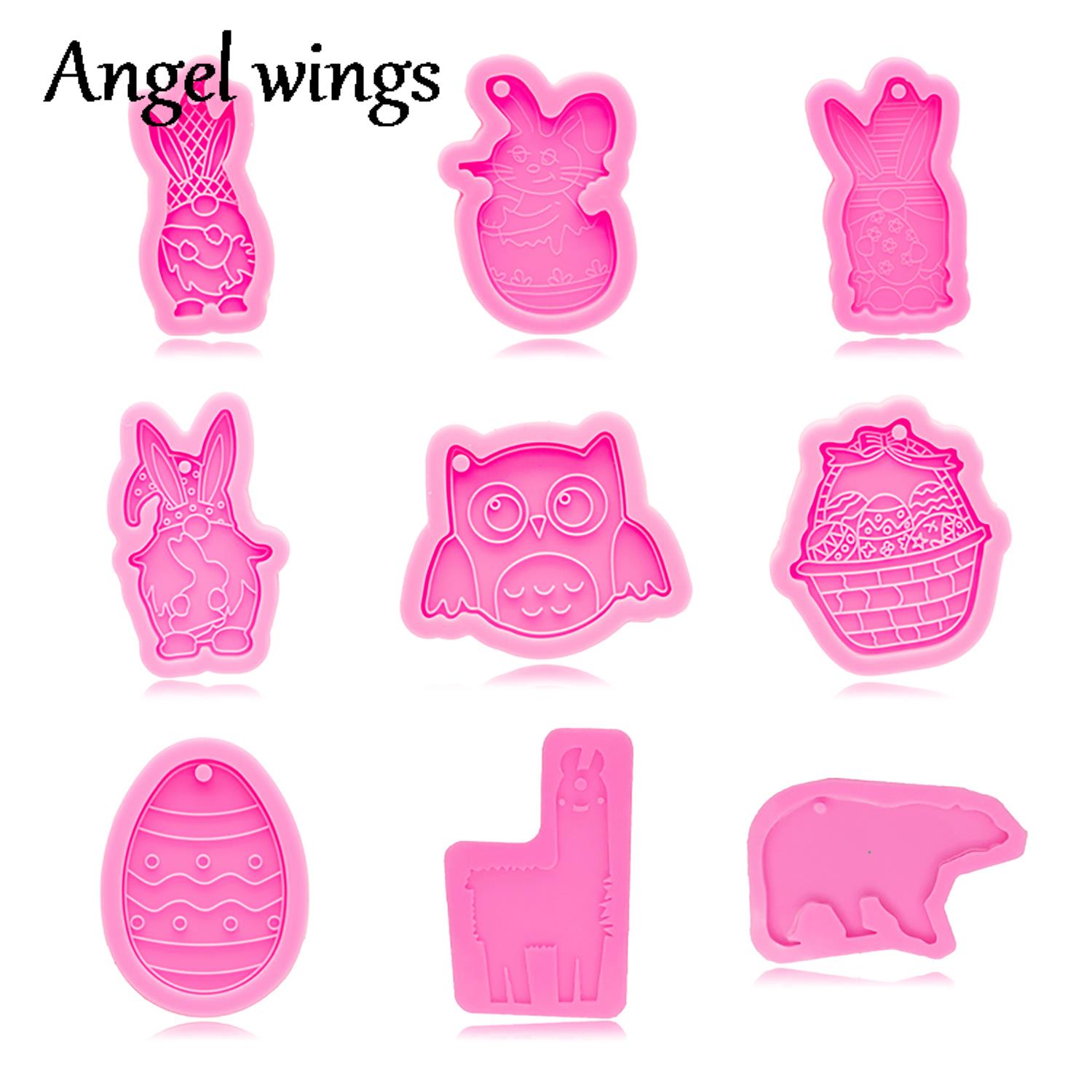 DY0943 Silicone Easter Bunny/E - Bunny Cake Mold ulasan dan harga