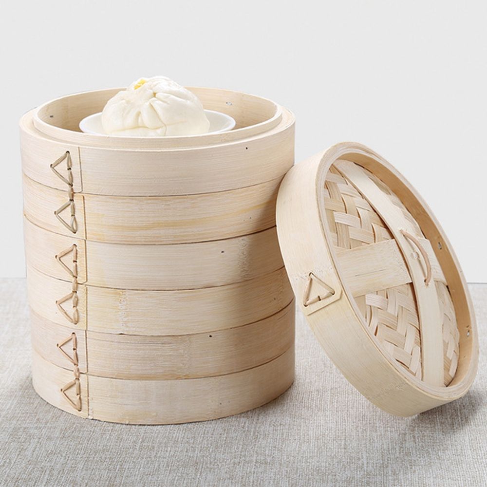 Handle Steam Basket Makes Tast - Bao Steamer Bamboo ulasan dan harga