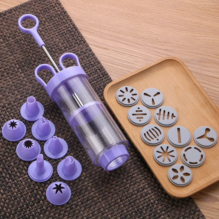 DIY Manual Cookie Press Maker  - Churros Maker Gun ulasan dan harga