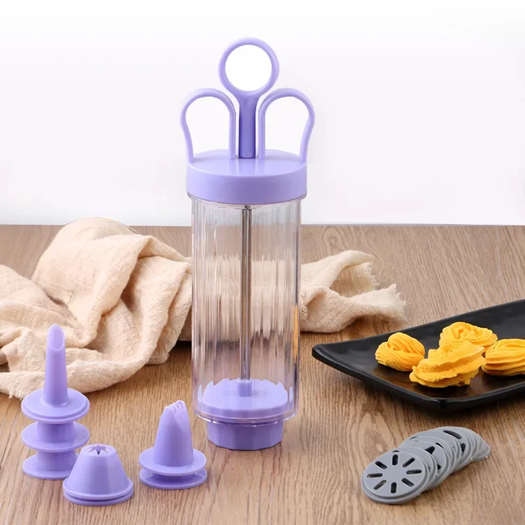 DIY Manual Cookie Press Maker  - Churros Maker Gun ulasan dan harga