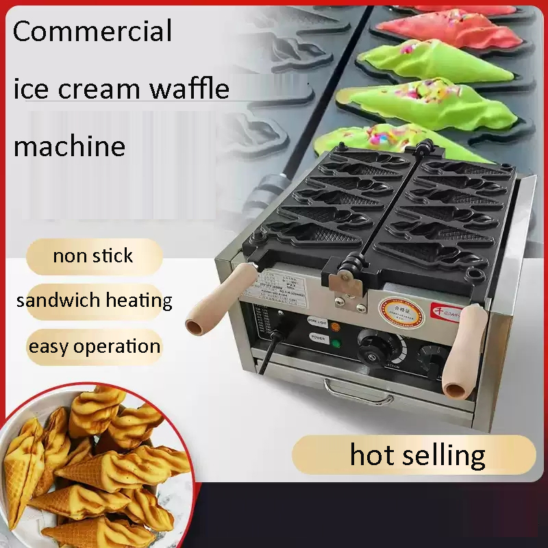 Electric Ice Cream Waffle Cone - Waffle Cone Maker ulasan dan harga