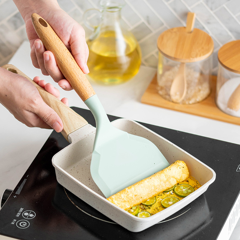 Food Grade Silicone Cooking Ut - Okonomiyaki Spatula ulasan dan harga