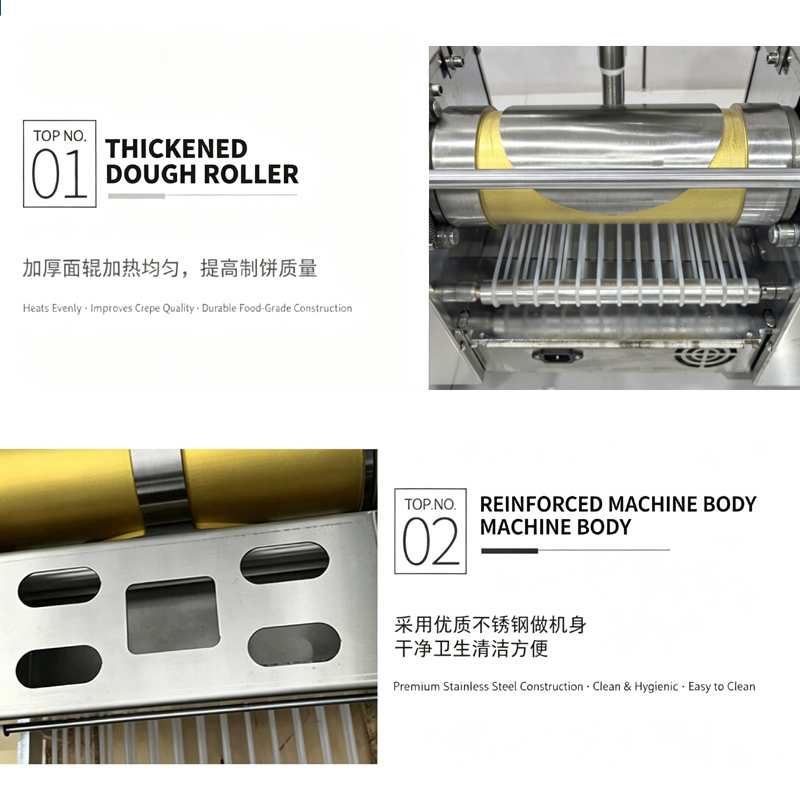 Automatic Mille Crepe Machine  - Spring Roll Wrapper ulasan dan harga