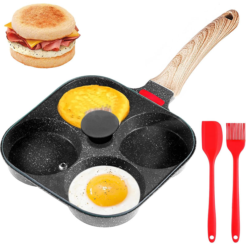 Deepened Egg Frying Pan with L - Egg Waffle Pan ulasan dan harga