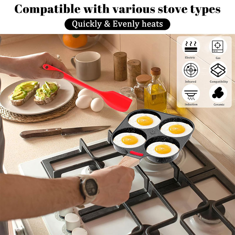 Deepened Egg Frying Pan with L - Egg Waffle Pan ulasan dan harga