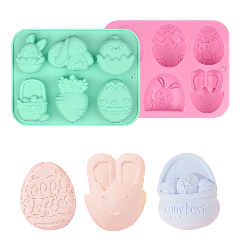 Bunny Chocolate Mold 4pcs Bunn - Bunny Cake Mold ulasan dan harga