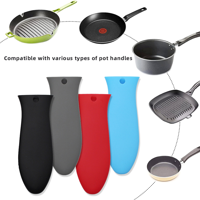 Non-Slip Silicone Pot Handle H - Cast Iron Corn ulasan dan harga