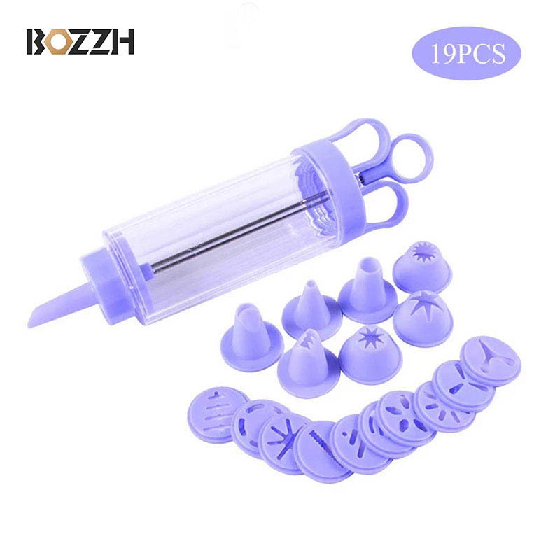 BOZZH DIY Manual Cookie Press  - Churros Maker Gun ulasan dan harga
