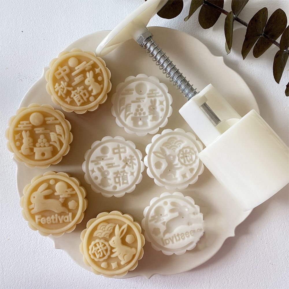 ABS 4pcs/set Cake Decoration M - Bunny Cake Mold ulasan dan harga