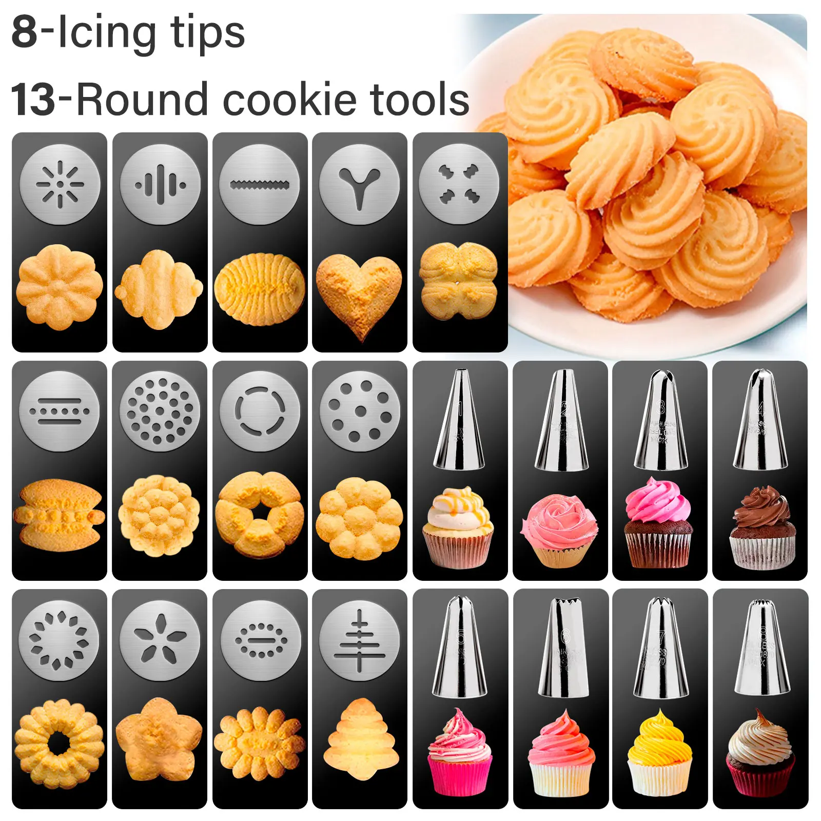 Christmas Cookie Press Gun and - Churros Maker Gun ulasan dan harga