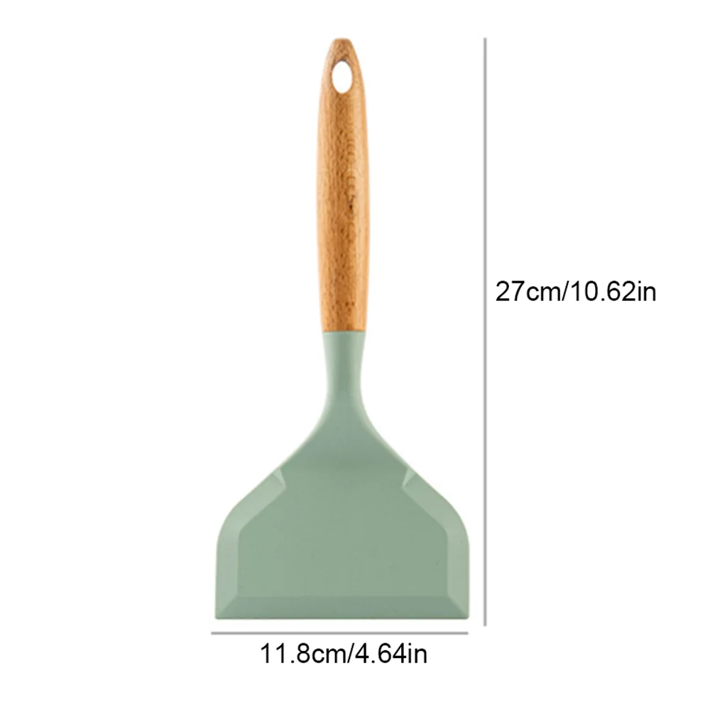 2Pcs Silicone Spatula Wide Mou - Okonomiyaki Spatula ulasan dan harga